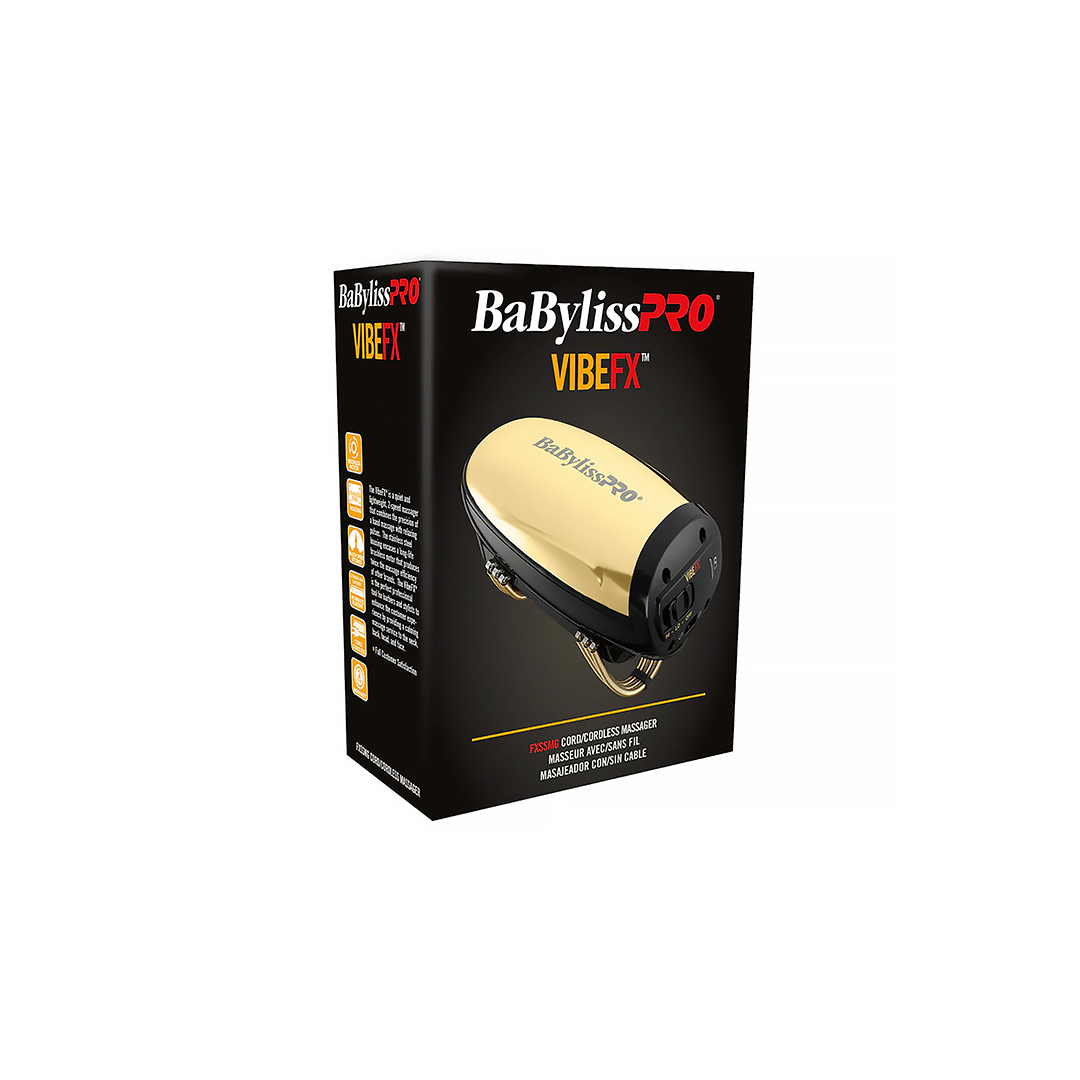 Masajeador con vibrador con/sin cable VIBEFX de BaByliss Pro