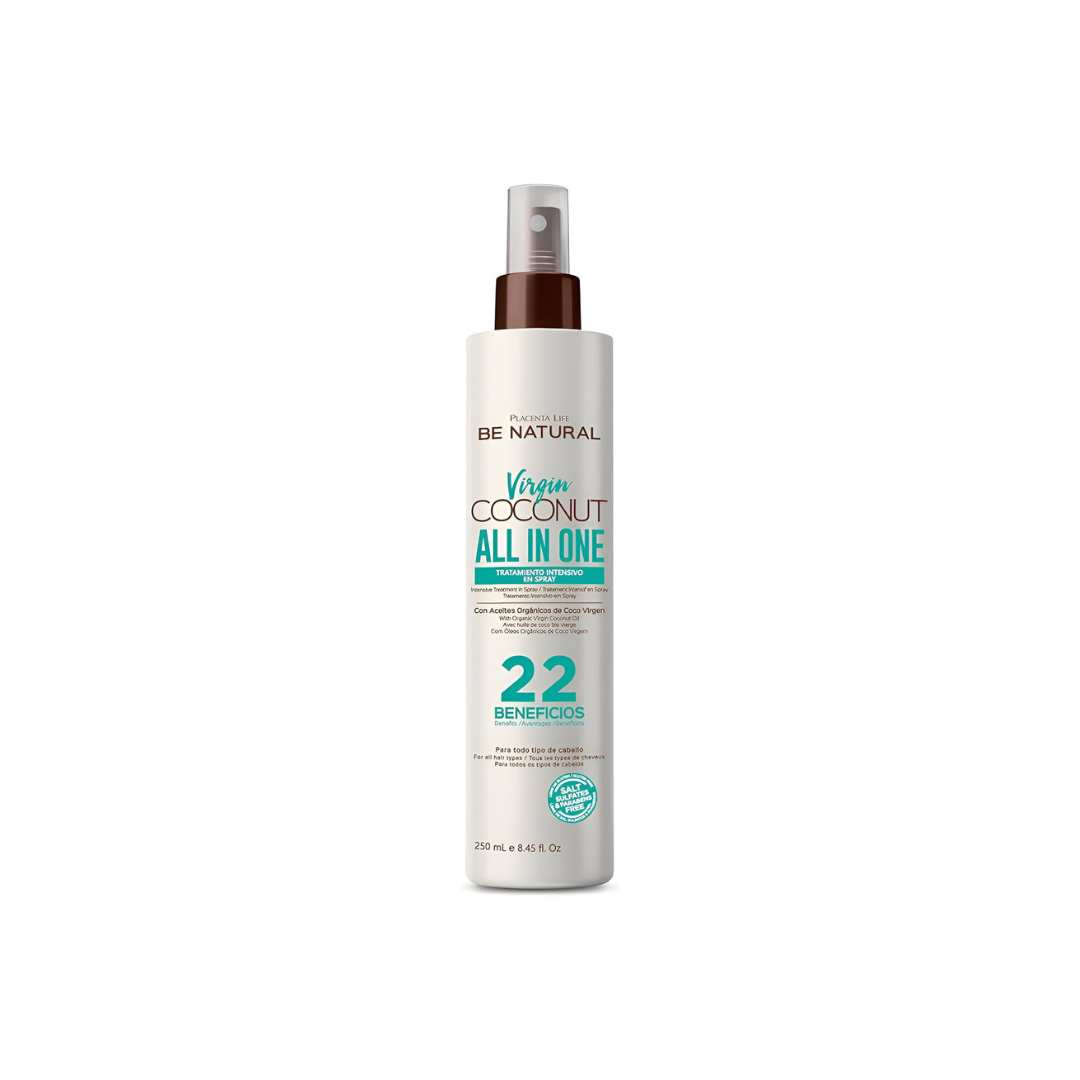 Be Natural Virgin Coconut All In One 22 Beneficios 250ML