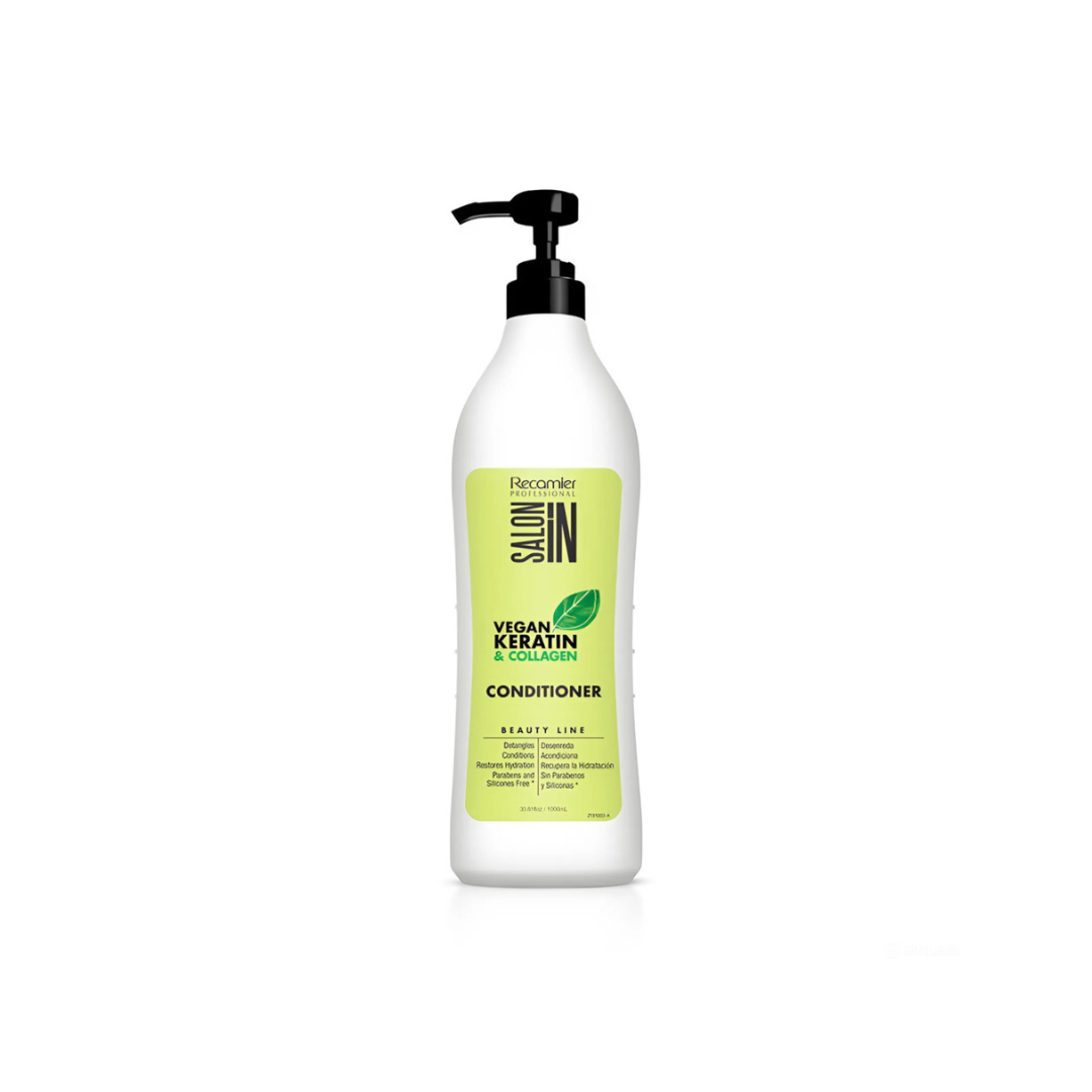 Recamier Salon In Acondicionador Vegan Keratin 1L