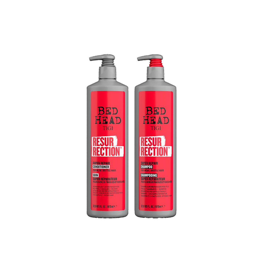 Kit Bed Head Tigi Resurrection Shampoo y Acondicionador 970ml