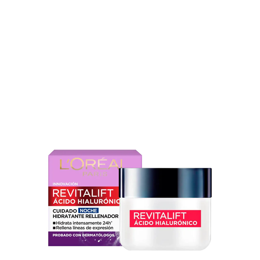 Revitalift Hidratante Ácido Hialurónico Cuidado Noche 50 ml