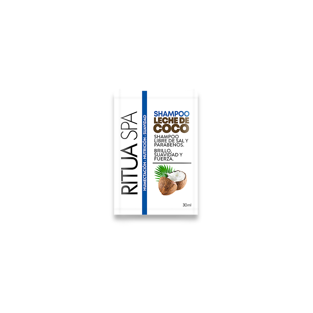 Lavouche Shampoo Leche De Coco Ritua Spa x SACHETS