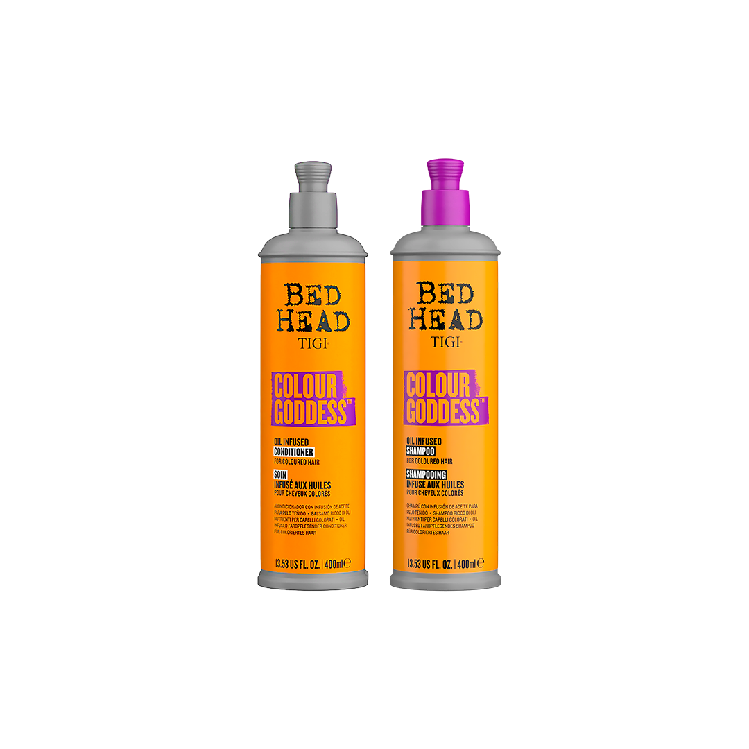 TIGI Bed Head Colour Goddess Shampoo y Acondicionador 400ml