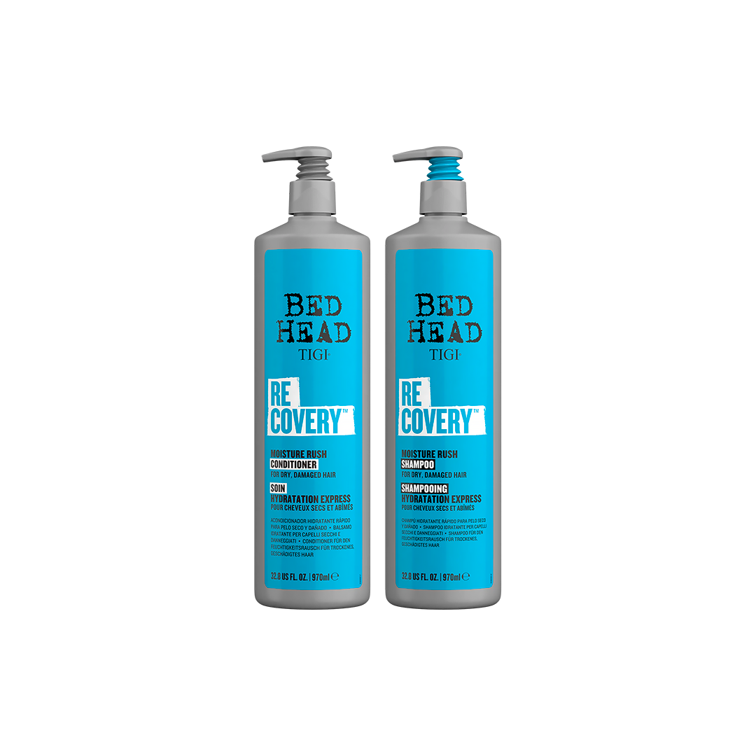 TIGI Bed Head Recovery Shampoo y Acondicionador 970ml