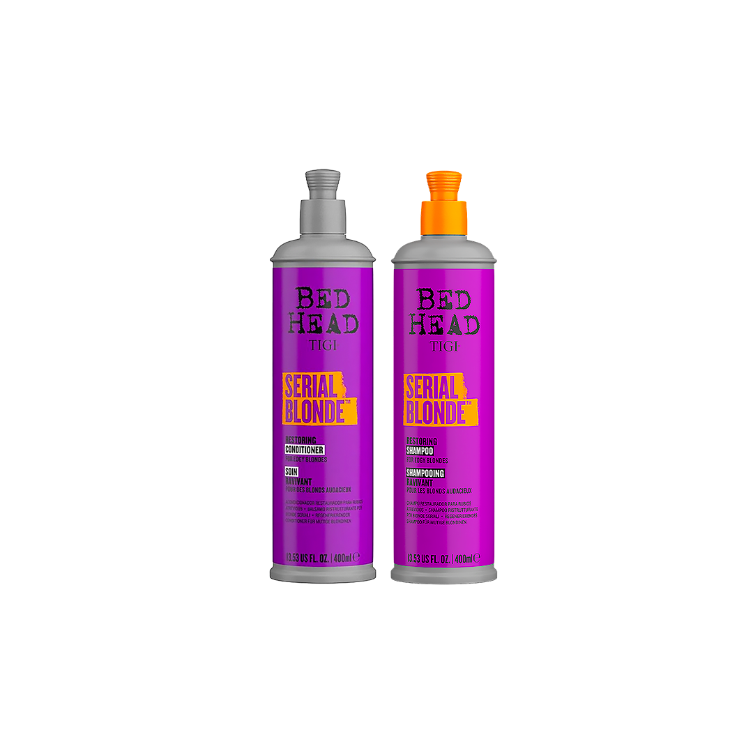 TIGI Bed Head Serial Blonde Shampoo y Acondicionador 400ml