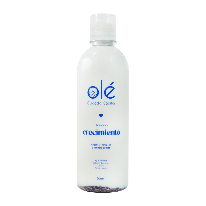 Shampoo arroz y linaza Olé